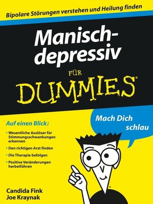 cover image of Manisch-depressiv für Dummies